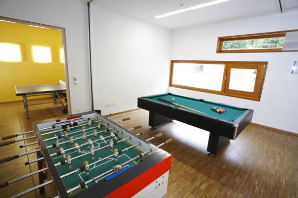 Photo: Billard- und Kickerraum Haus Hohenwart